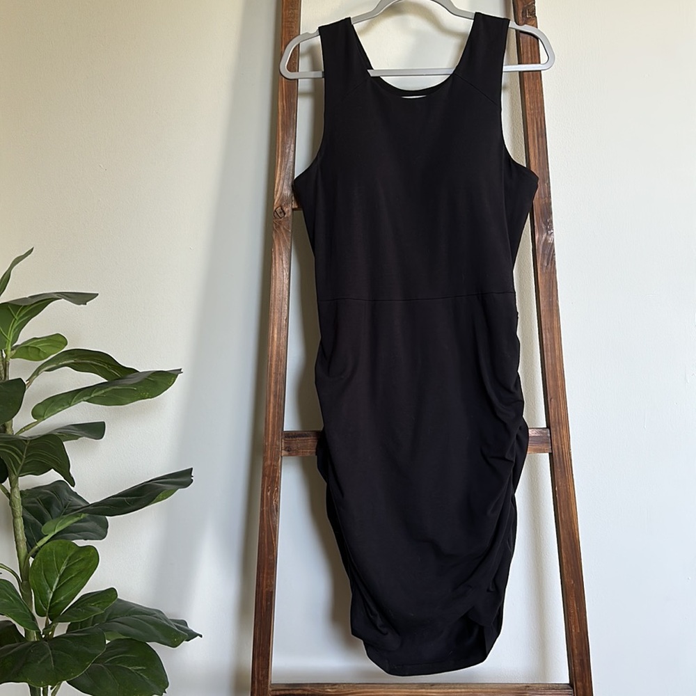 Athleta | Black Sleeveless Dress